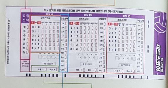 스포츠토토-배구토토 스페셜 슬립지 기입방법 토토 토토사이트 스포츠토토존